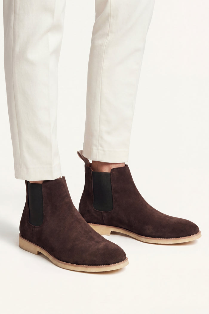 Lerano Chelsea Boots Dark Brown
