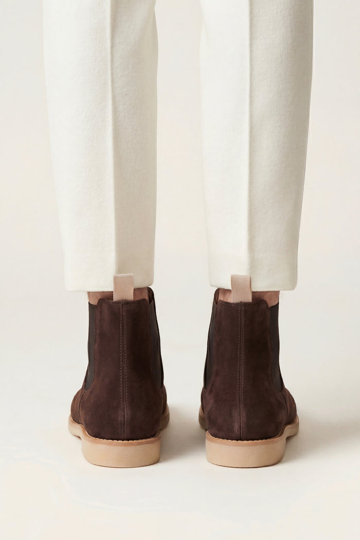 Lerano Chelsea Boots Dark Brown