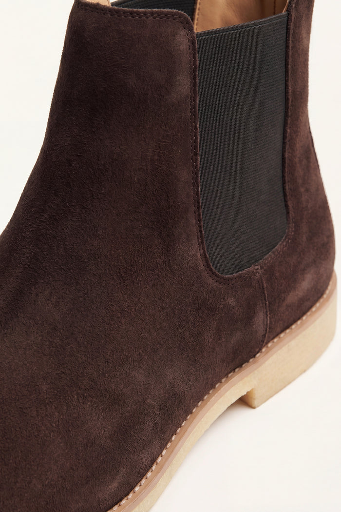 Lerano Chelsea Boots Dark Brown