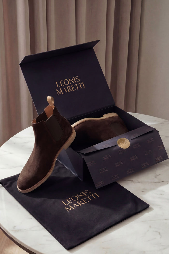 Lerano Chelsea Boots Dark Brown