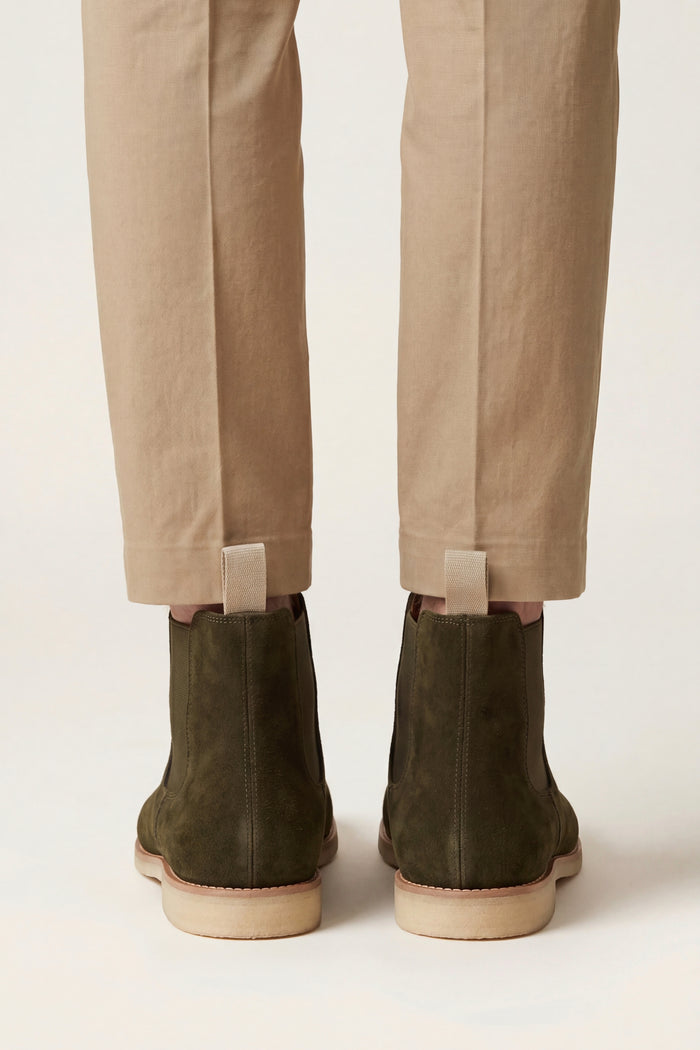 Lerano Chelsea Boots Dark Olive