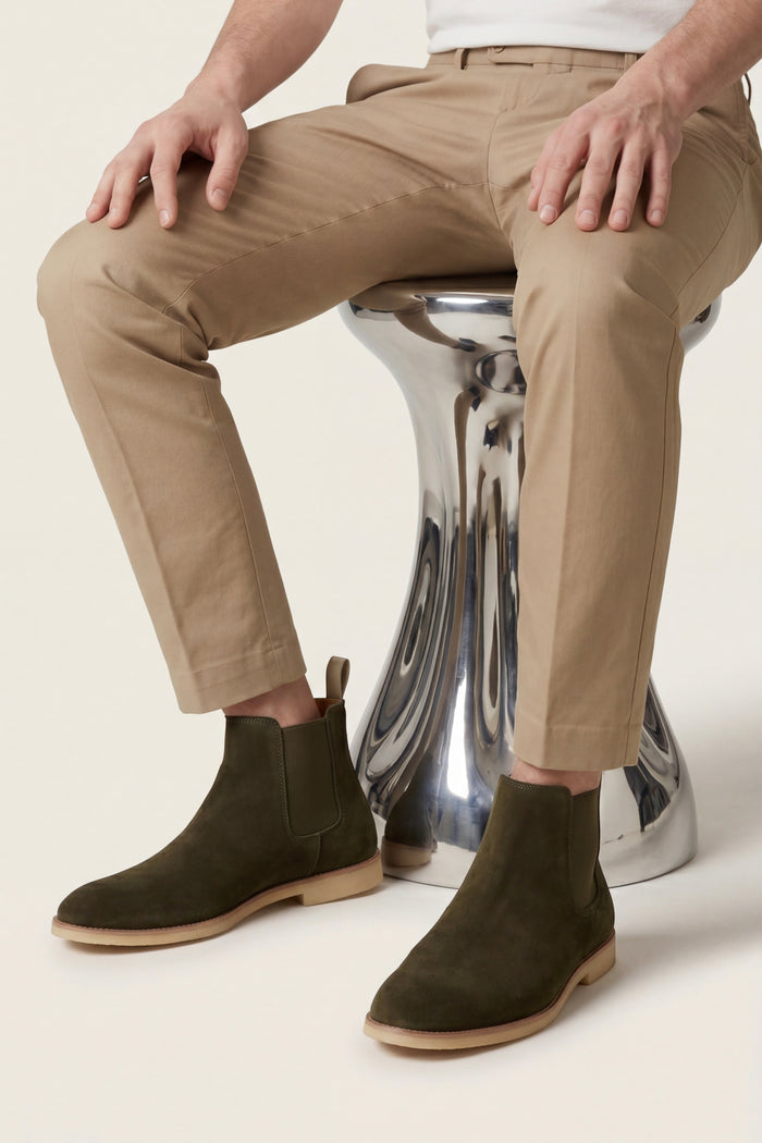 Lerano Chelsea Boots Dark Olive