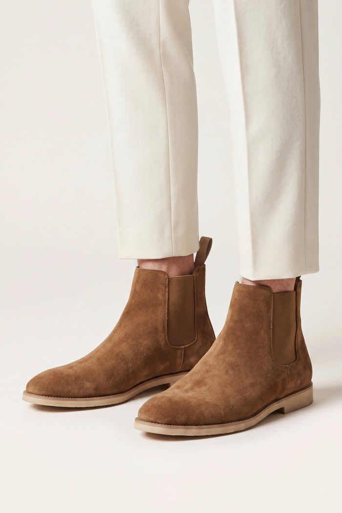 Lerano Chelsea Boots Light Brown