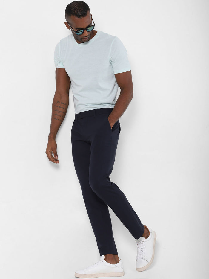 Light Green Crew Neck T-Shirt