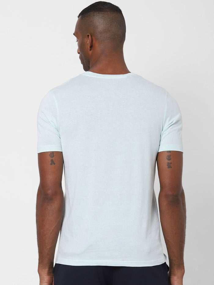 Light Green Crew Neck T-Shirt