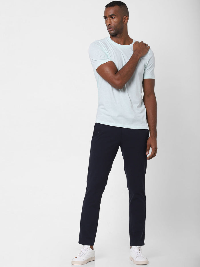 Light Green Crew Neck T-Shirt