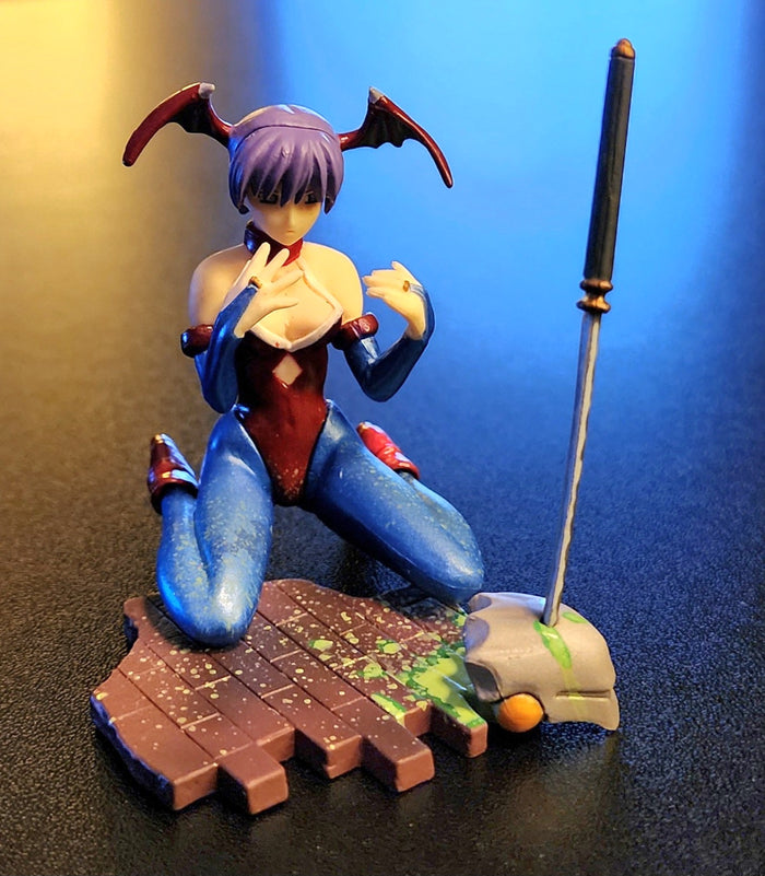 Lilith Aensland "Samurai" Crimson Tears Darkstalkers / Vampire Savior Yujin SR Figure