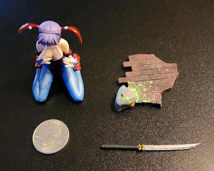 Lilith Aensland "Samurai" Crimson Tears Darkstalkers / Vampire Savior Yujin SR Figure