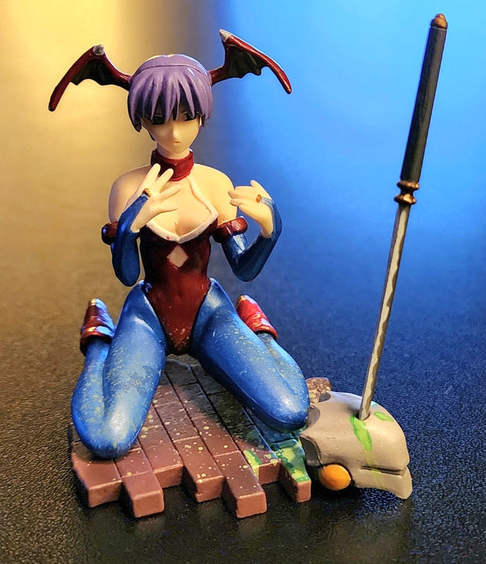 Lilith Aensland "Samurai" Crimson Tears Darkstalkers / Vampire Savior Yujin SR Figure
