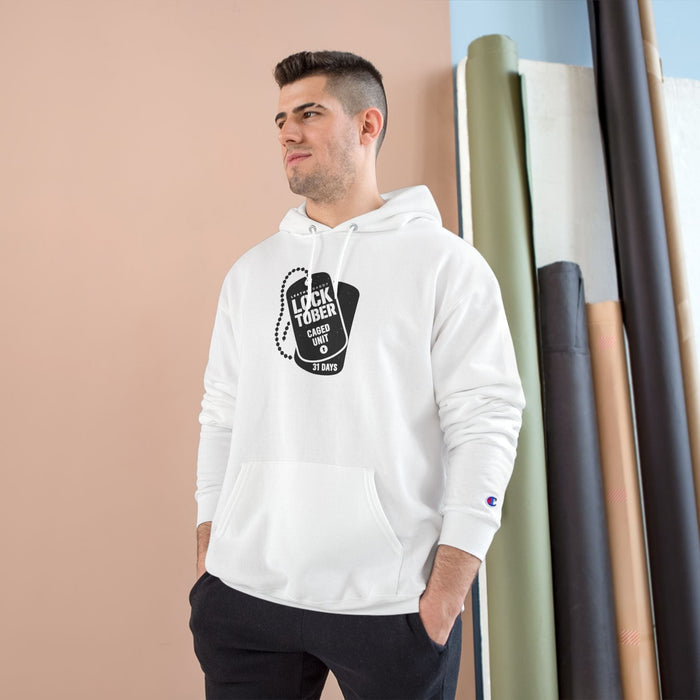 Locktober Military Champion™ Hoodie – LockedBoy Caged Unit Edition