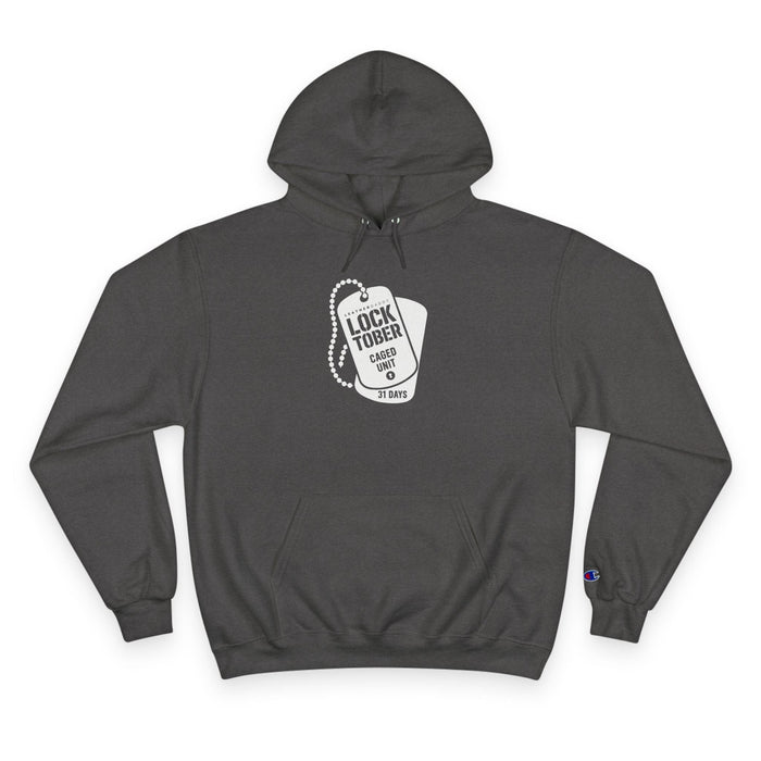 Locktober Military Champion™ Hoodie – LockedBoy Caged Unit Edition