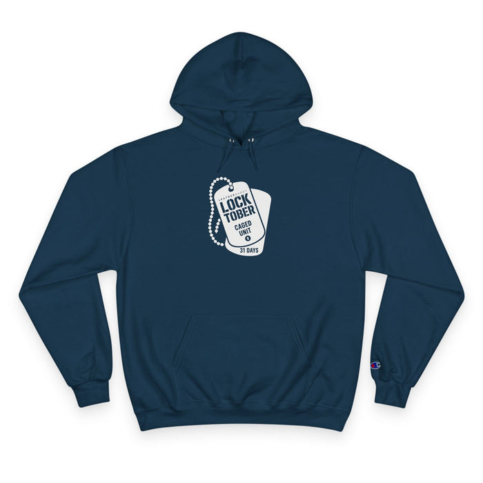 Locktober Military Champion™ Hoodie – LockedBoy Caged Unit Edition
