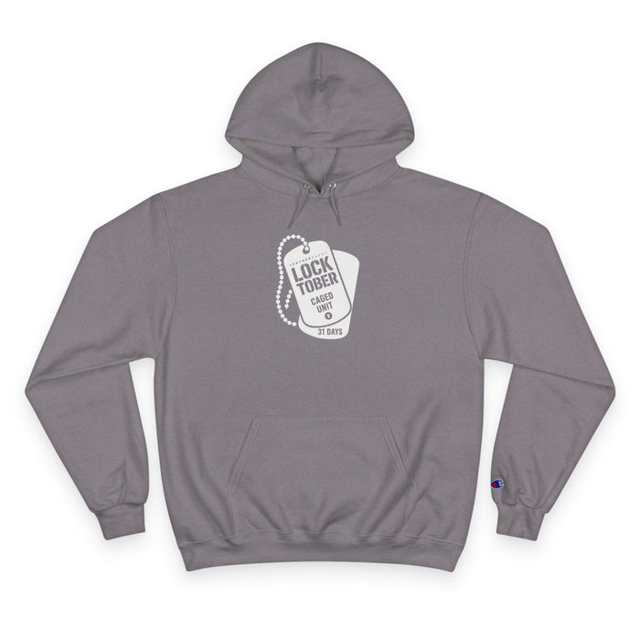 Locktober Military Champion™ Hoodie – LockedBoy Caged Unit Edition