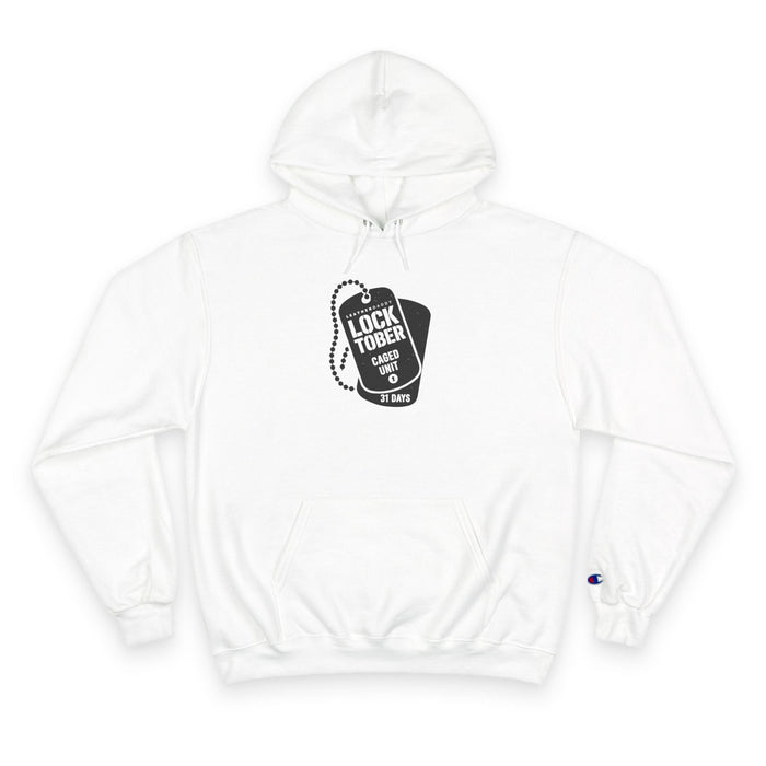 Locktober Military Champion™ Hoodie – LockedBoy Caged Unit Edition
