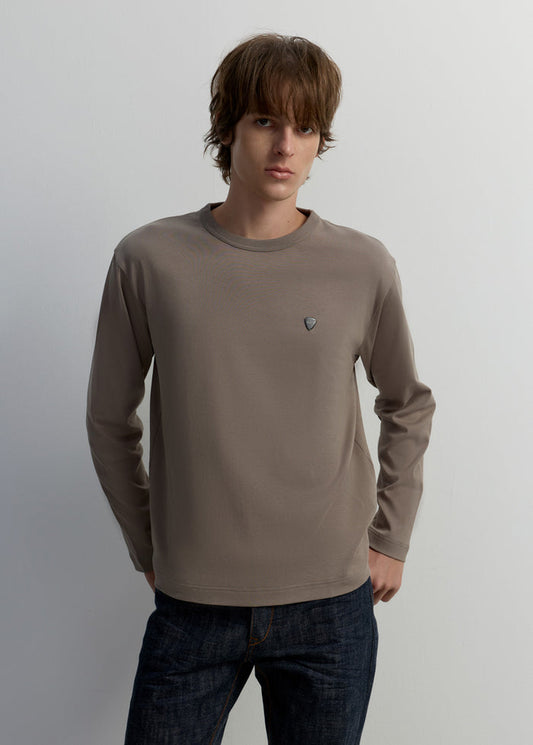 LONG-SLEEVE CREWNECK TEE