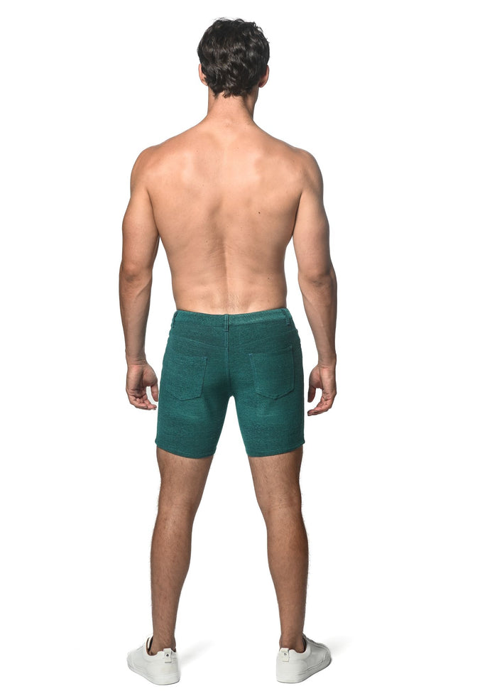 LOOPBACK STRETCH KNIT SHORT