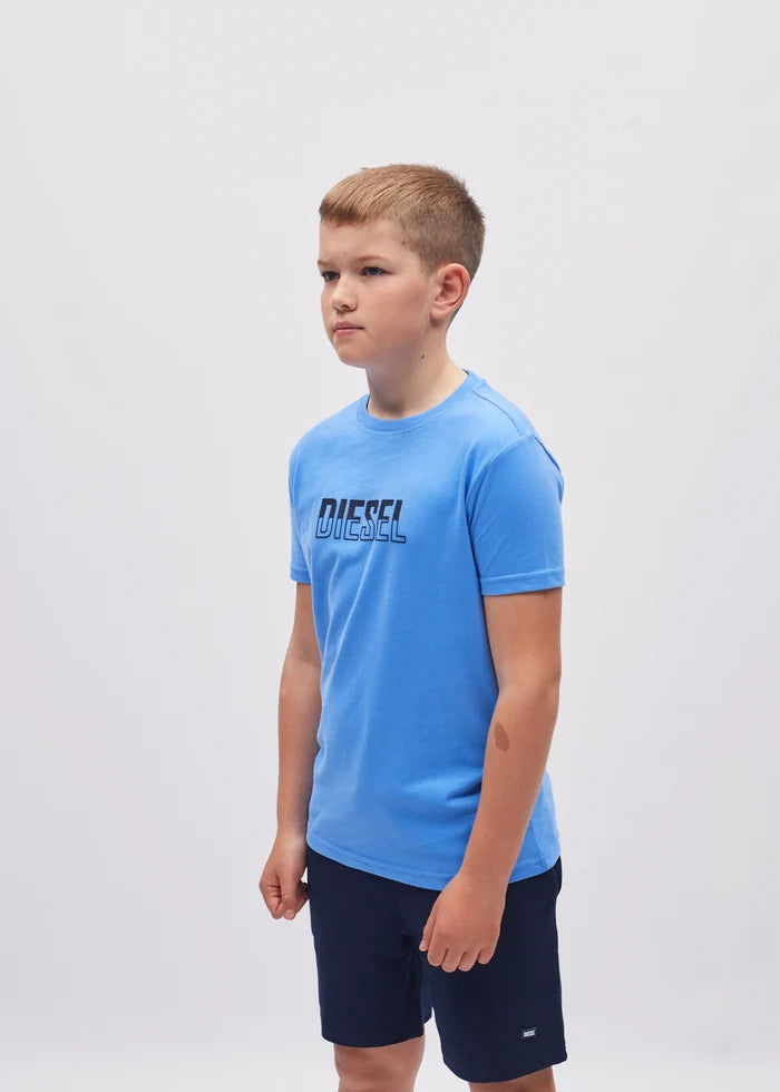 Lundy Tee Cornflour Blue