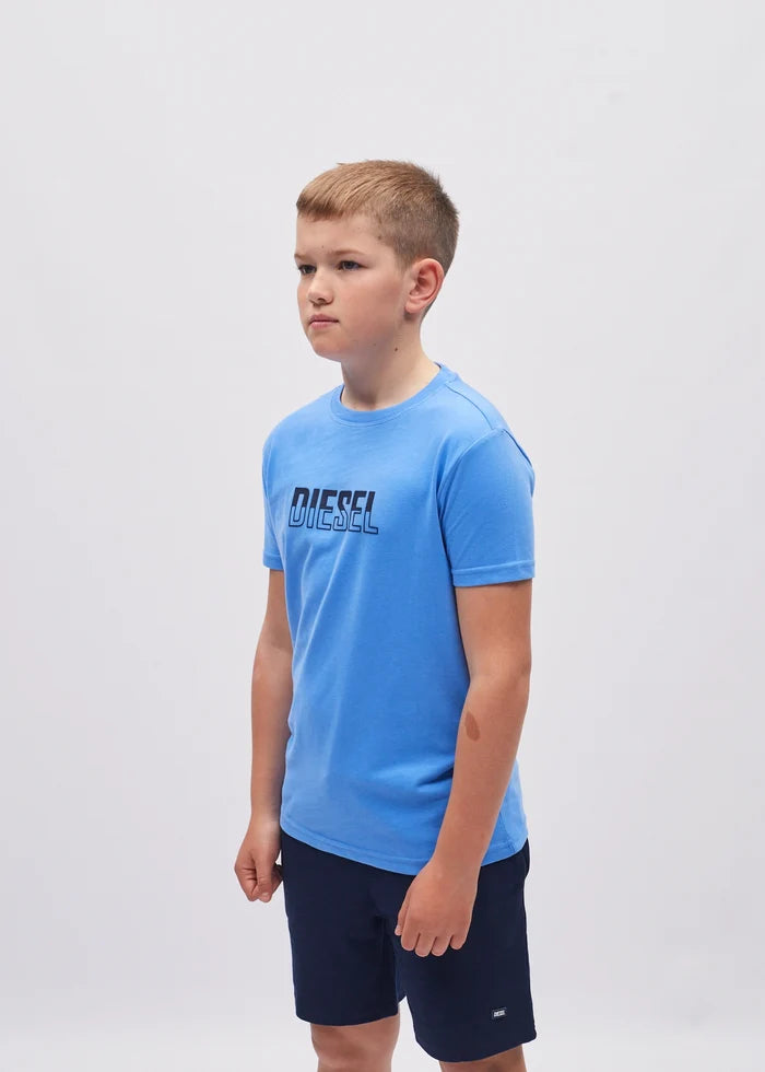 Lundy Tee Cornflour Blue