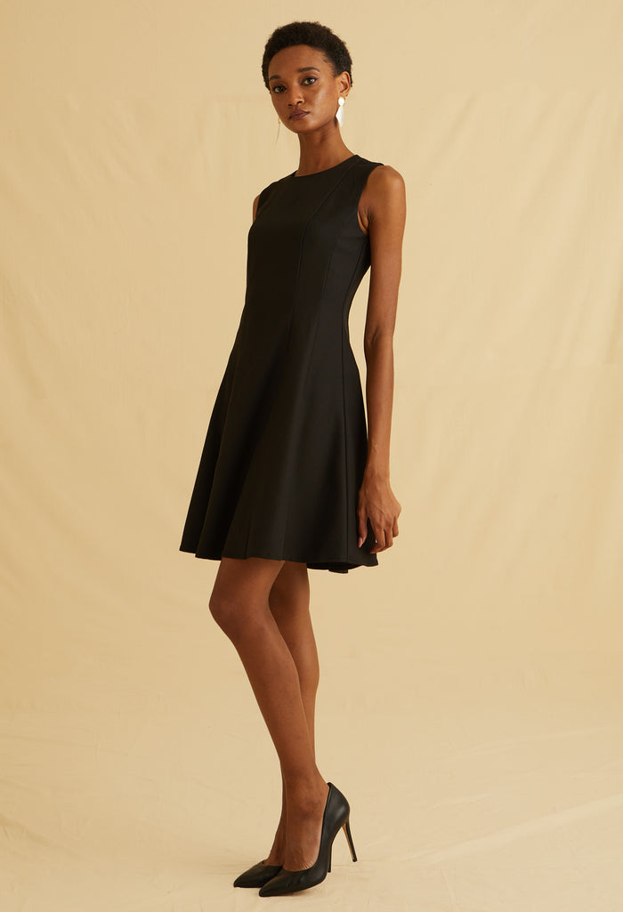 Luxe Flowy Mini Dress