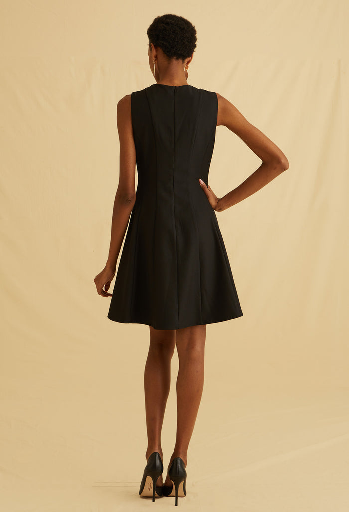 Luxe Flowy Mini Dress