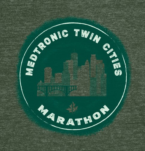 Marathon Tri-Blend Long-Sleeve Tee - Forest (Unisex Sizing)