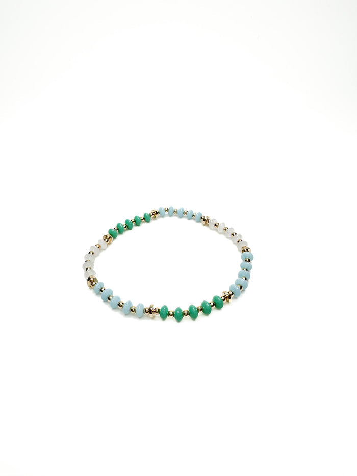 colorful beaded bracelet
