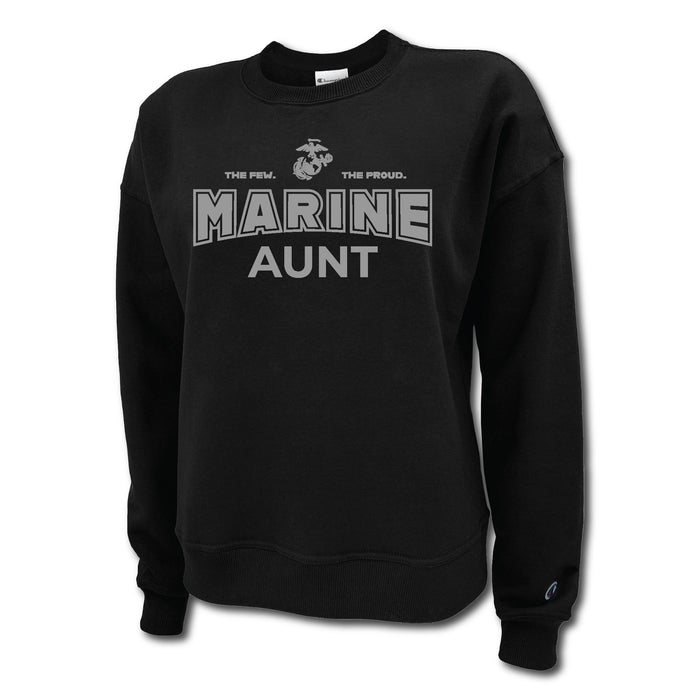 Marines Family Women's Champion Crewneck Sweatshirts