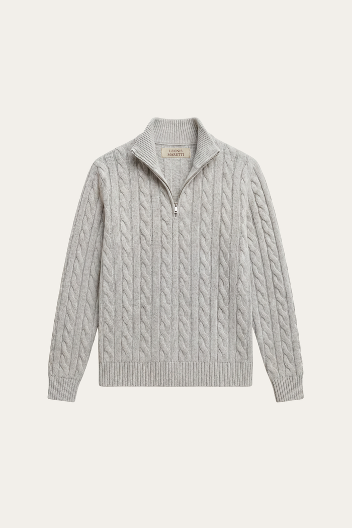 Medici Cable Knit Grey
