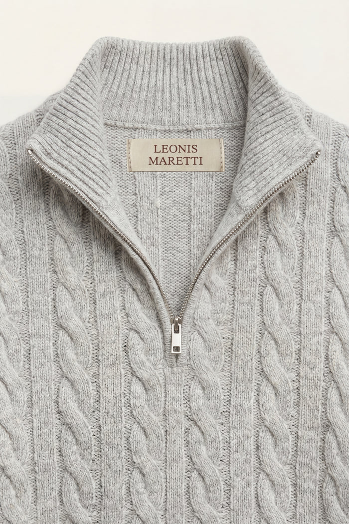 Medici Cable Knit Grey