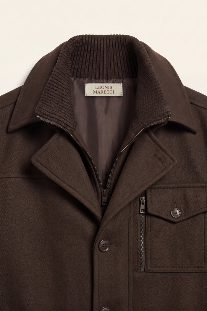 Melvin Field Coat Brown