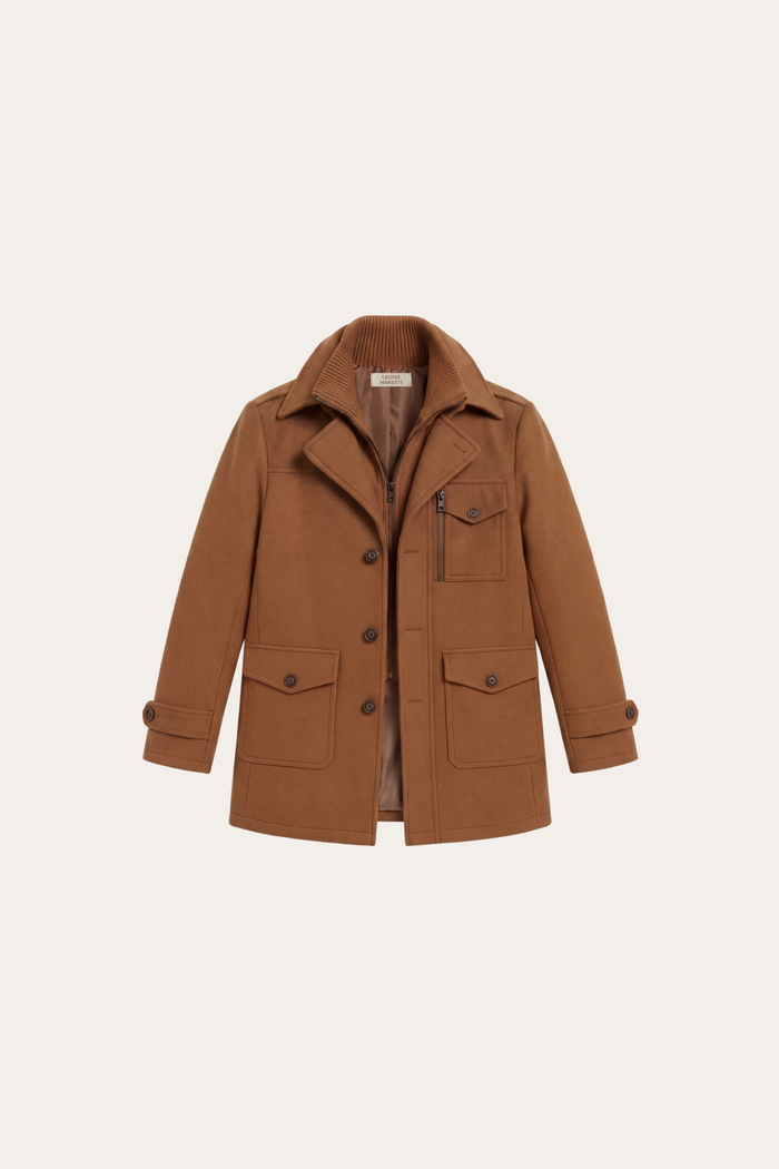Melvin Field Coat Orange
