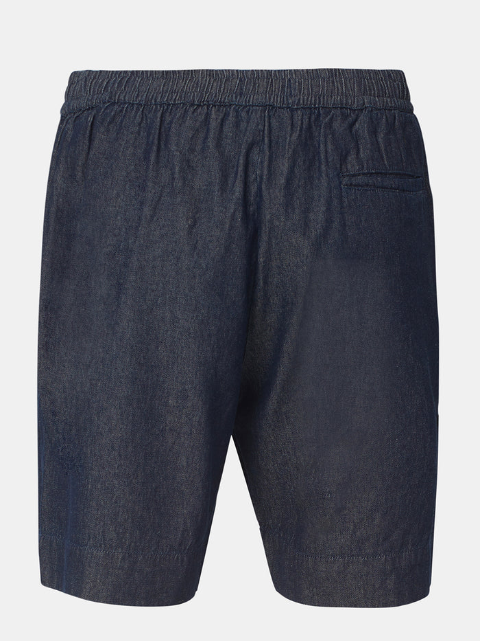 Men's 100% Cotton Regular Fit Denim Shorts Blue