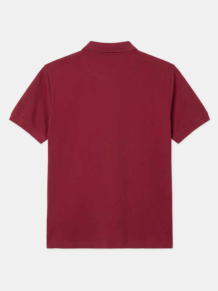 Men's 100% Organic Cotton Half Sleeves Regular Fit T-shirt Red