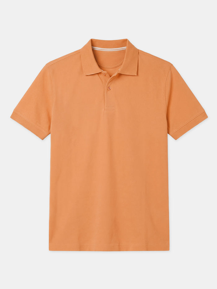Men's 100% Organic Cotton Regular Fit Tshirt Orange