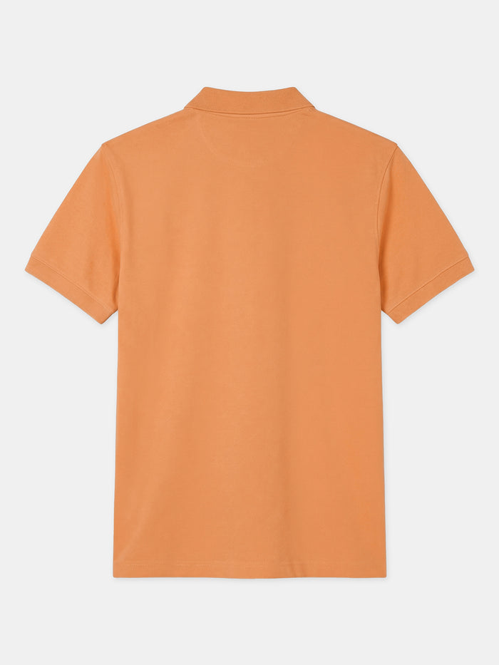 Men's 100% Organic Cotton Regular Fit Tshirt Orange