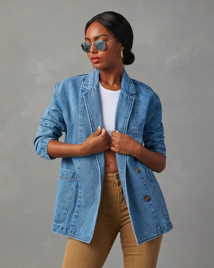 METTE™ | Denim Blazer
