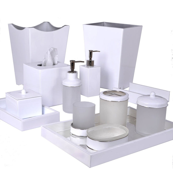 Mike & Ally Essentials Basic Enamel Bath Accessories