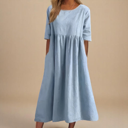 Miranda™ | Classic Mid Sleeve Dress