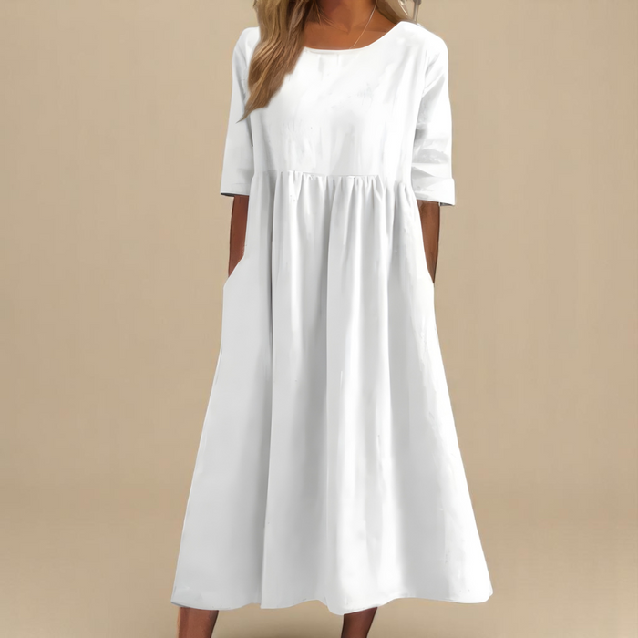 Miranda™ | Classic Mid Sleeve Dress