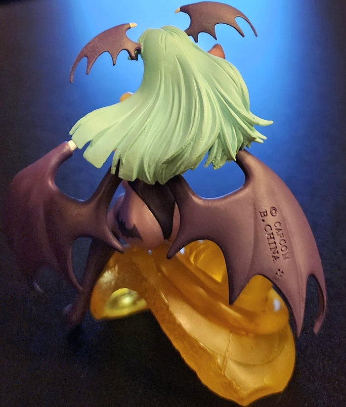Morrigan Aensland Namco × Capcom Bandai Gashapon Figure (with Huitzil / Phobos Base)