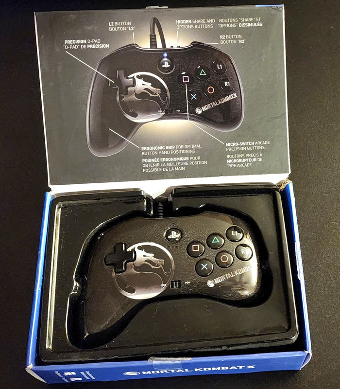 Mortal Kombat X Official Wired Fightpad for PS4 / PS3 (Open Box)