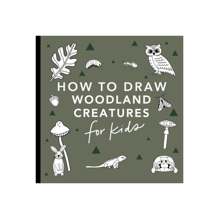 Mushrooms & Woodland Creatures: How to Draw Books for Kids Book