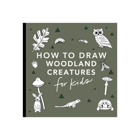 Mushrooms & Woodland Creatures: How to Draw Books for Kids Book