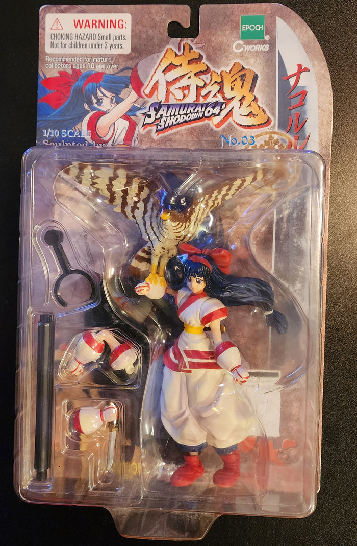Nakoruru Samuai Shodown 64 Action Figure by Epoch (Sealed)