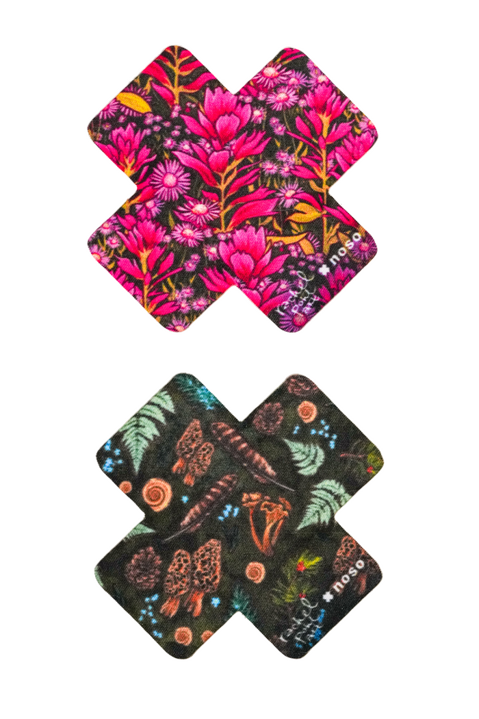 Nature Camo X // 2.5x2.5” Noso Repair Patch