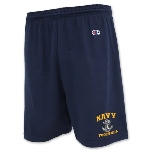 Navy Anchor Champion Football Cotton Short