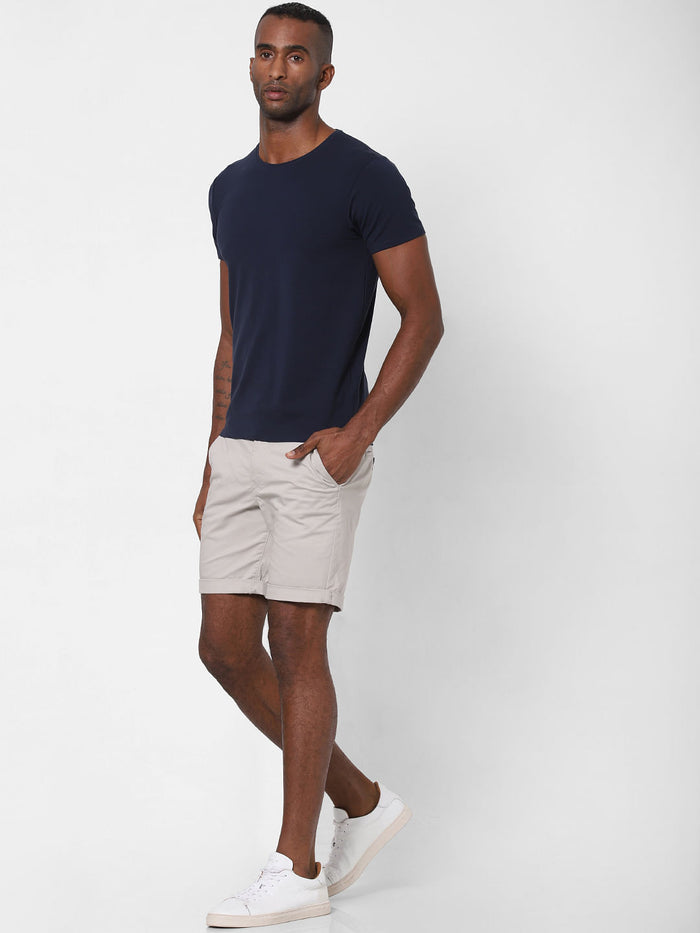 Navy Blue Crew Neck T-Shirt