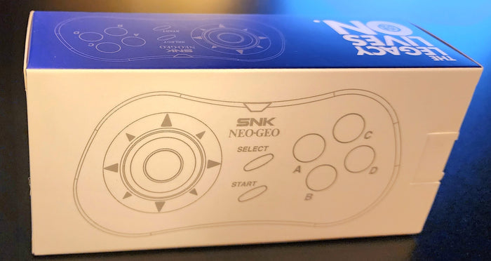 NeoGeo Mini Fightpad - White Version (Sealed)