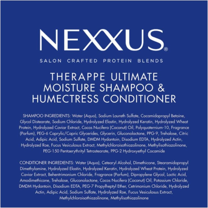 Nexxus Therappe  Shampoo & Humectress Conditioner- 1L each