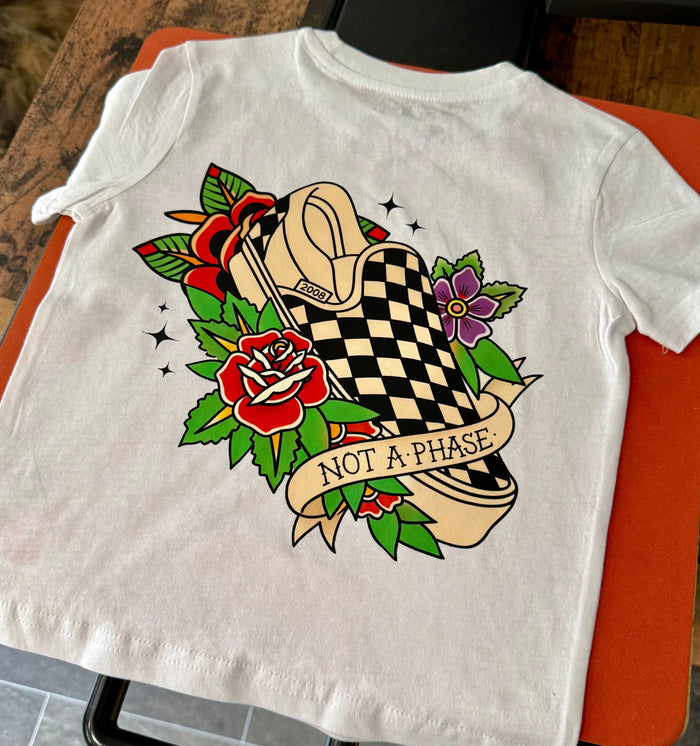 Too weird🐰to fit in kids black T-shirt🖤 (Copy) Claxton Creations GB